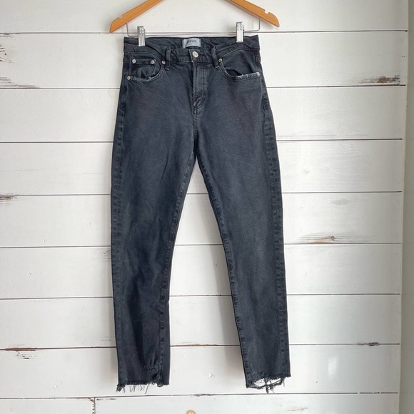 AGOLDE Toni Mid Rise Straight Jeans Size 26 - Picture 2 of 6